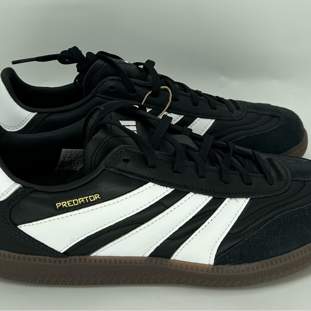 New Adidas Predator Freestyle Low Men’s Shoes Black White Style ID3833
